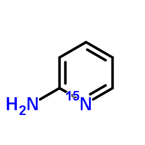 2-氨基吡啶-15N结构式_54267-60-6结构式