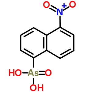 (9CI)-(5-硝基-1-萘)-胂酸结构式_5430-36-4结构式