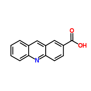 吖啶-2-羧酸结构式_54328-73-3结构式