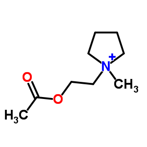 乙酰基吡咯烷胆碱结构式_54377-96-7结构式