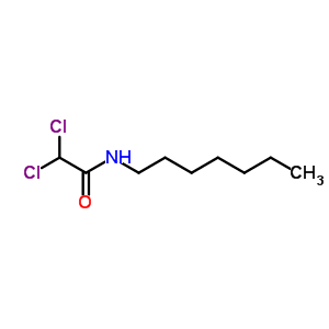 2,2-二氯-N-庚基-乙酰胺结构式_5439-34-9结构式