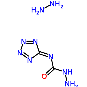 3-氨基-1-(四唑-5-基)脲结构式_5439-90-7结构式