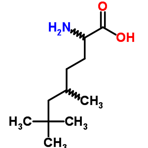 2-氨基-5,7,7-三甲基-辛酸结构式_5440-38-0结构式