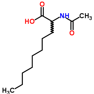 2-乙酰氨基癸酸结构式_5440-41-5结构式