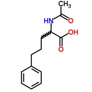 2-乙酰氨基-5-苯基-戊酸结构式_5440-44-8结构式