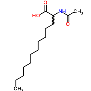 2-乙酰氨基三癸酸结构式_5440-49-3结构式