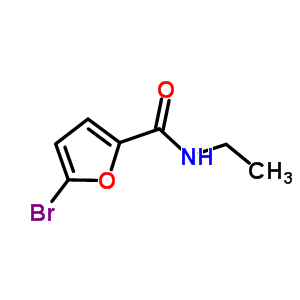 5-溴-n-乙基-2-糠酰胺结构式_544702-49-0结构式