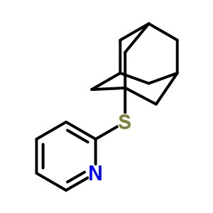 2-(1-金刚烷磺酰基)吡啶结构式_54476-11-8结构式