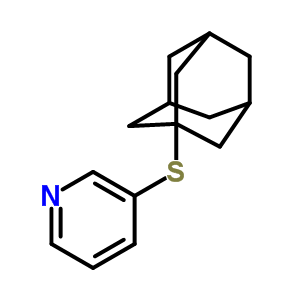 3-(1-金刚烷磺酰基)吡啶结构式_54476-12-9结构式