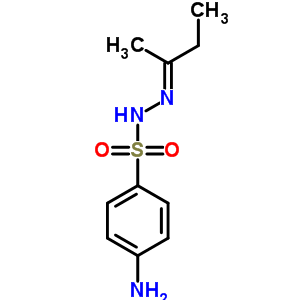 4-氨基-N-(丁烷-2-基氨基)苯磺酰胺结构式_5448-62-4结构式