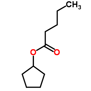 (9ci)-戊酸环戊酯结构式_5451-99-0结构式