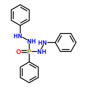 2-苯基-1-[苯基-(2-苯肼基)膦]肼结构式_54529-69-0结构式