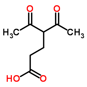4-乙酰基-5-氧代己酸结构式_54605-46-8结构式