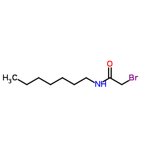 2-Bromo-n-heptylacetamide Structure,5463-16-1Structure