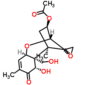 乙酰基脱氧雪腐镰刀菌烯醇结构式_54648-10-1结构式
