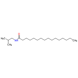 十六酸异丁基酰胺结构式_54794-72-8结构式