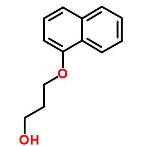 3-(1-萘氧基)-1-丙醇结构式_54804-70-5结构式