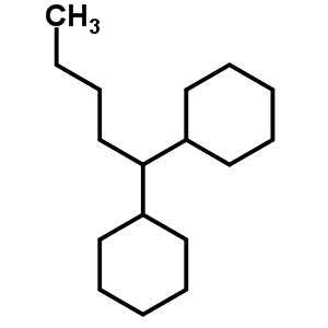 1,1-戊基双环己烷结构式_54833-30-6结构式