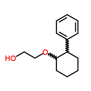 2-[(2-苯基环己基)氧基]乙醇结构式_54852-67-4结构式