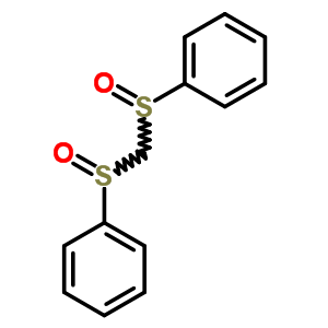 [(苯基亚磺酰基)甲基亚磺酰基]苯结构式_54888-34-5结构式