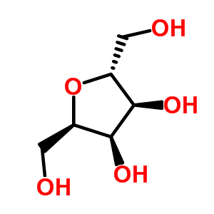 2,5-脱水-D-阿卓糖醇结构式_54910-69-9结构式