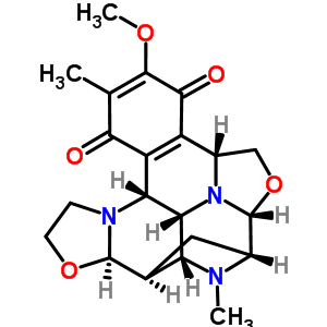 (3aS)-1,2,3a,4,4abeta,6,7,9,13bbeta,13cbeta-十氢-7beta-羟基-9alpha-(羟基甲基)-11-甲氧基-5,12-二甲基-4alpha,6alpha-甲桥-5H-苯并[h]恶唑并[3,2-a]吡嗪并[3,2,1-de][1,5]萘啶-10,13-二酮结构式_54913-26-7结构式