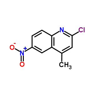 2-Chloro-4-methyl-6-nitro-quinoline Structure,54965-59-2Structure
