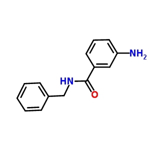 3-氨基-n-苄基苯甲酰胺结构式_54977-91-2结构式
