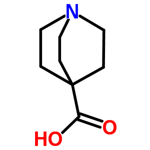 1-Aza-双环[2.2.2]辛烷-4-羧酸结构式_55022-88-3结构式