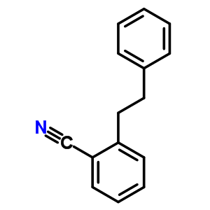 2-(2-苯乙基)苯甲腈结构式_5505-00-0结构式