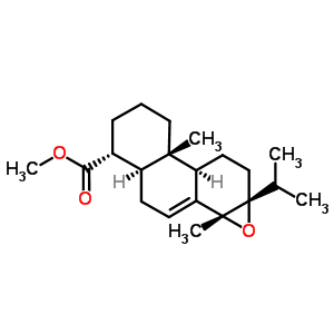 Methyl 13,14-epoxyabietate Structure,55154-40-0Structure