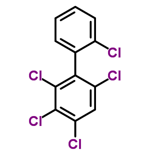 2,2,3,4,6-五氯联苯结构式_55215-17-3结构式