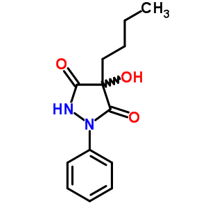 4-Hydroxymofebutazone Structure,55228-09-6Structure