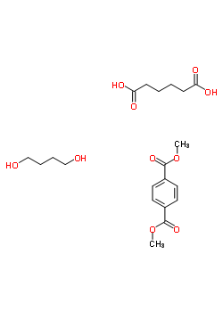 1,4-Benzenedicarboxylic acid, 1,4-dimethyl ester, polymer with 1,4-butanediol and hexanedioic acid Structure,55231-08-8Structure