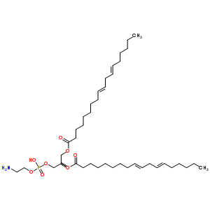 1,2-Dilinoleoyl-3-phosphatidylethanolamine Structure,55252-82-9Structure