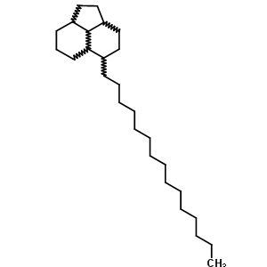 Dodecahydro-5-pentadecylacenaphthylene Structure,55282-69-4Structure