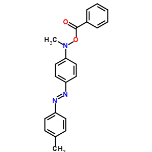 N-(苯甲酰基氧基)-n-甲基-4-[(4-甲基苯基)氮杂]苯胺结构式_55398-25-9结构式