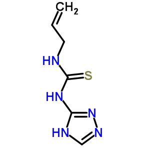 1-烯丙基-3-(1H-1,2,4-噻唑-3-基)硫脲结构式_55424-87-8结构式