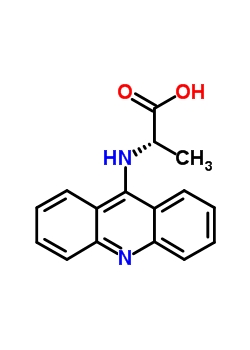 (9-吖啶基)丙氨酸结构式_55468-70-7结构式