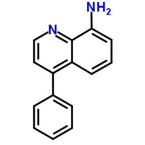 4-苯基-8-喹啉胺结构式_55484-55-4结构式