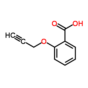 2-(2-丙炔氧基)苯羧酸结构式_55582-31-5结构式