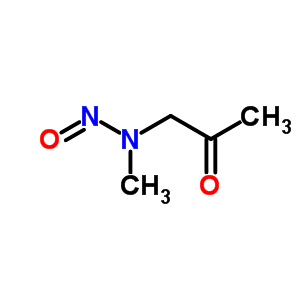 (9ci)-1-(甲基亚硝基氨基)-2-丙酮结构式_55984-51-5结构式