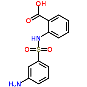 2-(3-氨基苯磺酰基氨基)-苯甲酸结构式_55990-13-1结构式