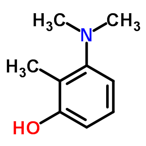 3-(二甲基氨基)-2-甲基-苯酚结构式_56140-37-5结构式