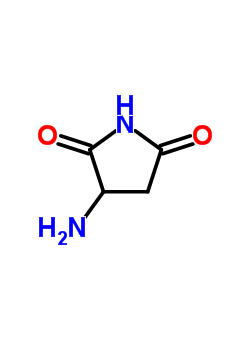 3-氨基-2,5-吡咯烷二酮结构式_5615-80-5结构式