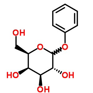 苯基-d-半乳糖吡喃糖苷结构式_56390-15-9结构式