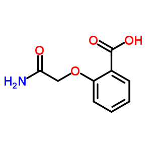 2-(2-氨基-2-氧代乙氧基)苯甲酸结构式_56424-81-8结构式