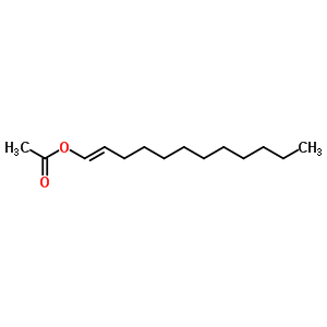 Acetic acid 1-dodecenyl ester Structure,56438-08-5Structure