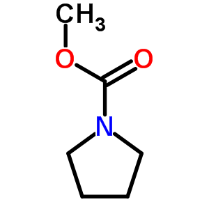 吡咯烷甲基氨基甲酸酯结构式_56475-80-0结构式