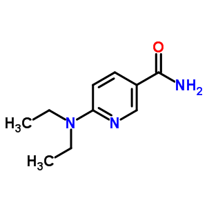 6-(二乙基氨基)-3-吡啶羧酰胺结构式_56501-15-6结构式